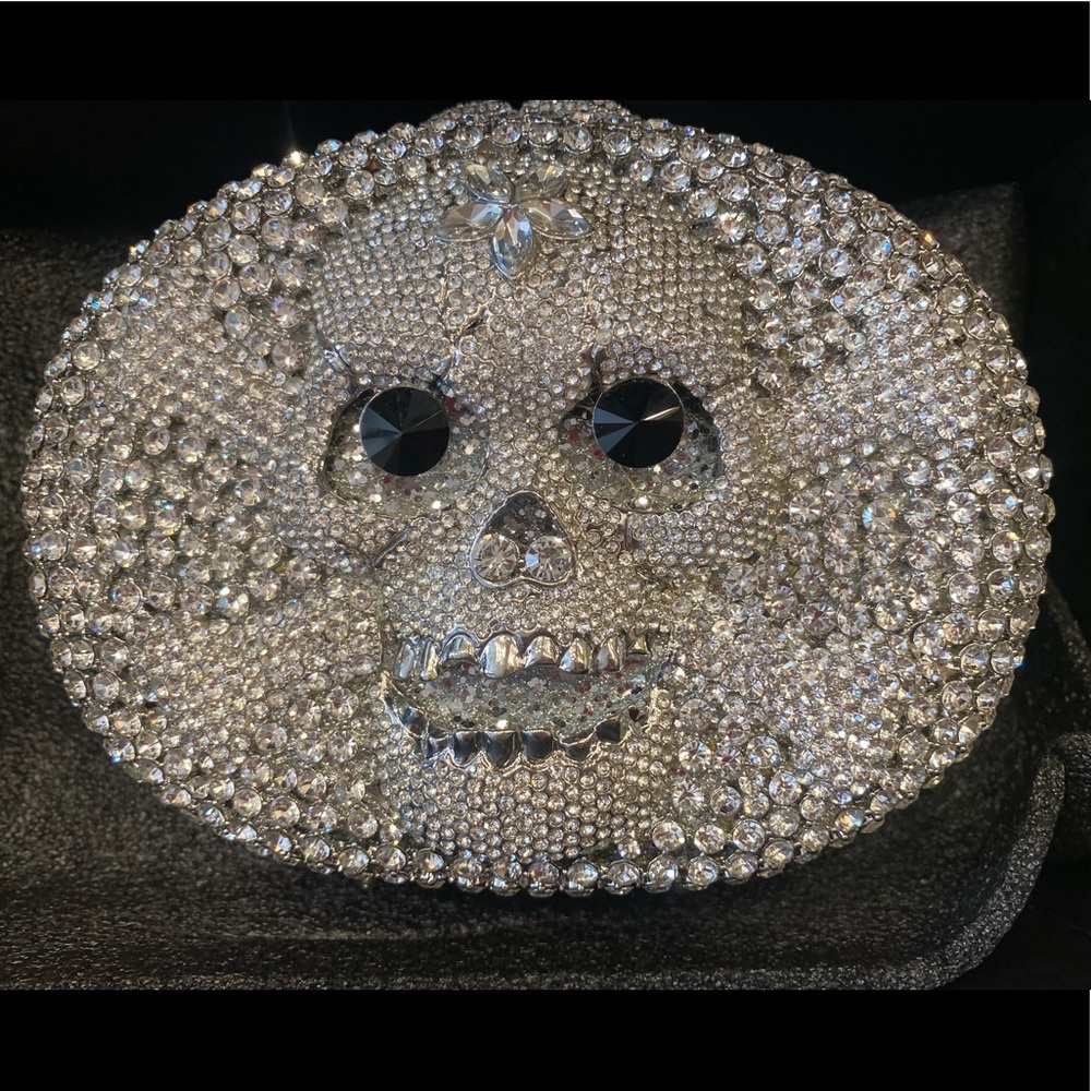 HANDBAG SKULL RHINESTONES😍